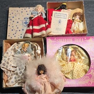 Hollywood Sweetie Dolls Show Girl vintage 40s 50s Bundle